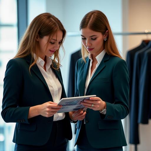 ファッションコンサルティング風景